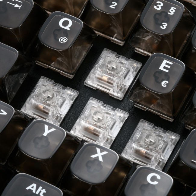 Sharkoon SGK70W keyboard Gaming USB QWERTZ German Black
