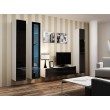 Cama TV stand VIGO 140 30/140/40 white/black gloss Cama TV stand VIGO 140 30/140/40 white/black gloss