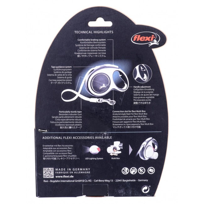 Flexi New Comfort L 8 m Dog Retractable lead