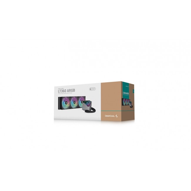 DeepCool LT360 Processor All-in-one liquid cooler 12 cm Black 1 pc(s) DeepCool LT360 Processor All-in-one liquid cooler 12 cm Black 1 pc(s)