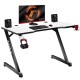 GAMING DESK HUZARO HERO 2.5 WHITE GAMING DESK HUZARO HERO 2.5 WHITE