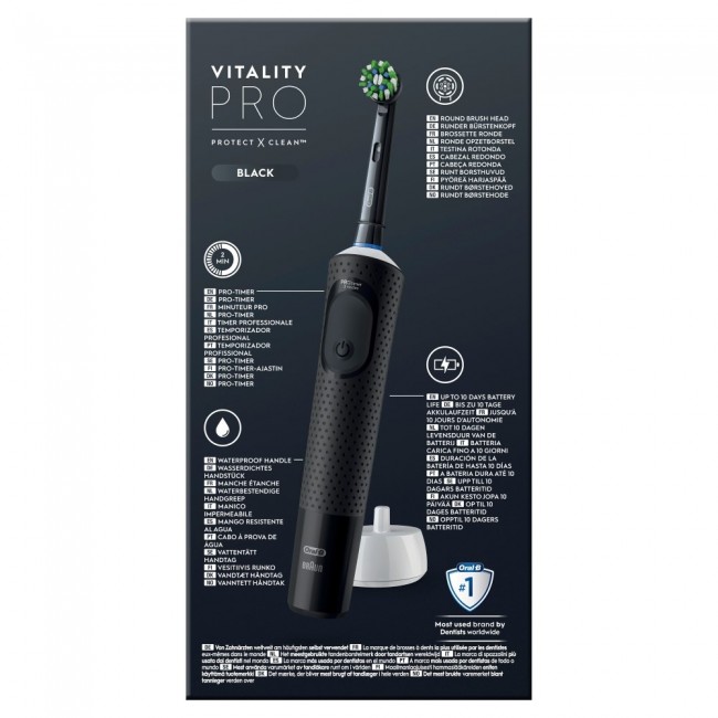 Oral-B Vitality Pro Adult Rotating toothbrush Black Oral-B Vitality Pro Adult Rotating toothbrush Black