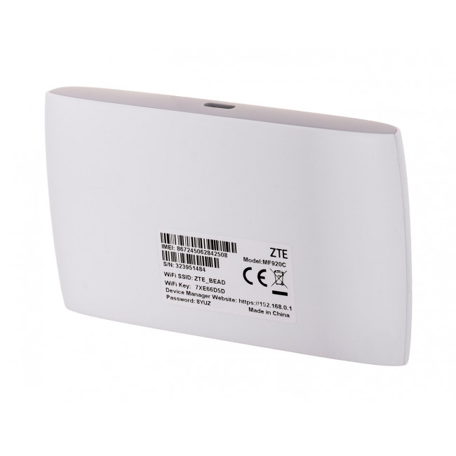ZTE MF920C cellular network device Cellular network router ZTE MF920C cellular network device Cellular network router