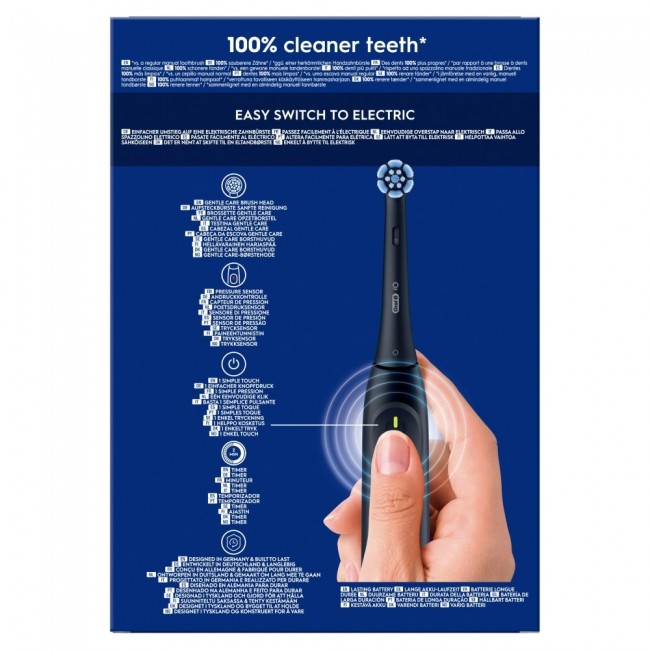 Oral-B iO Series 2 Adult Vibrating toothbrush Black, Green Oral-B iO Series 2 Adult Vibrating toothbrush Black, Green