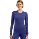 Odlo BL TOP crew neck l/s MERINO 200 long-sleeved thermal underwear, size S, blue Odlo BL TOP crew neck l/s MERINO 200 long-sleeved thermal underwear, size S, blue