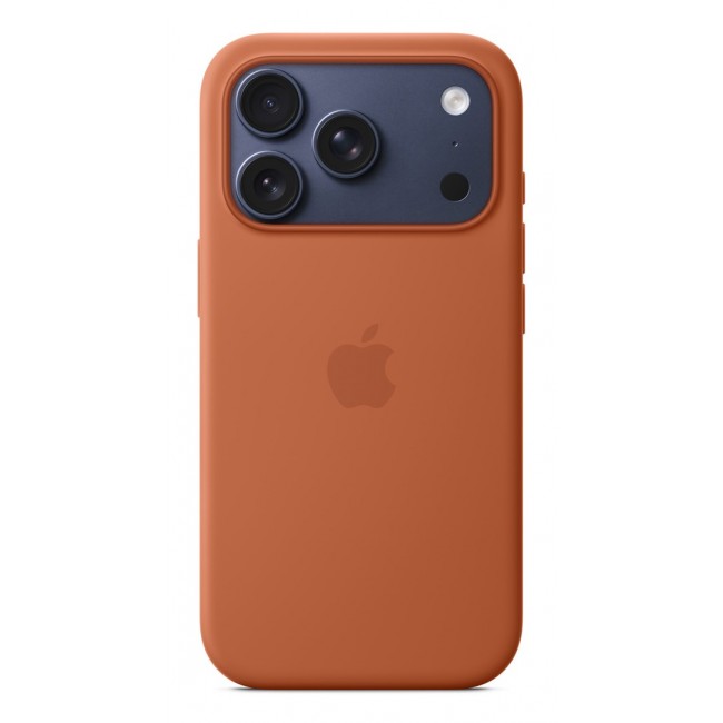 Apple iPhone 17 Pro Silicone Case with MagSafe Orange