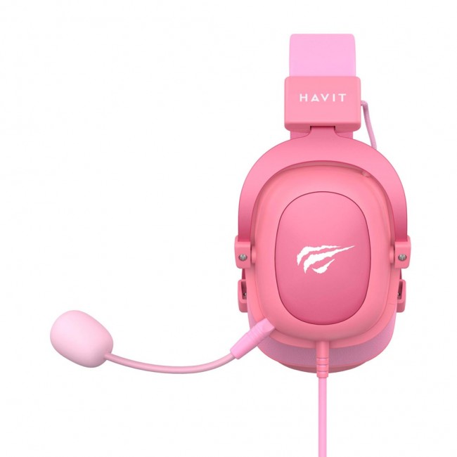 Havit H2002d Headset Wired Head-band Gaming Pink