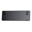 F99 Pro Black+Grey+Green GrayWood RGB AULA gasket keyboard