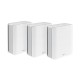 ASUS ZenWiFi BT10 3er Pack Wei Tri-band (2.4 GHz / 5 GHz / 6 GHz) Wi-Fi 7 (802.11be) White 3 Internal