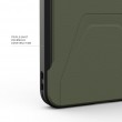 UAG Civilian Magnet - etui z wbudowanym modu em magnetycznym do Samsung Galaxy S26 Ultra (olive/orange)