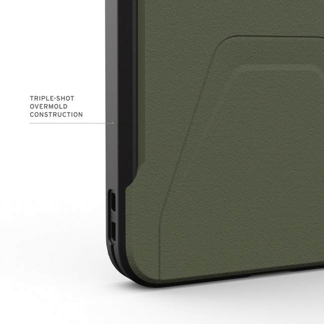 UAG Civilian Magnet - etui z wbudowanym modu em magnetycznym do Samsung Galaxy S26 Ultra (olive/orange)