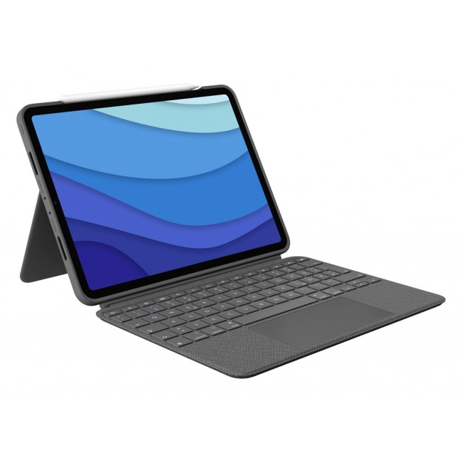 Logitech Combo Touch QWERTZ German Smart Connector Gray Logitech Combo Touch QWERTZ German Smart Connector Gray