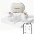 Momcozy M5 Breast pump with app control Double set Red
