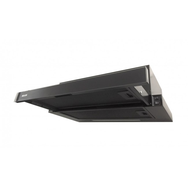 Telescopic hood MAAN Corona 2 G 60 315 m3/h, Black Telescopic hood MAAN Corona 2 G 60 315 m3/h, Black