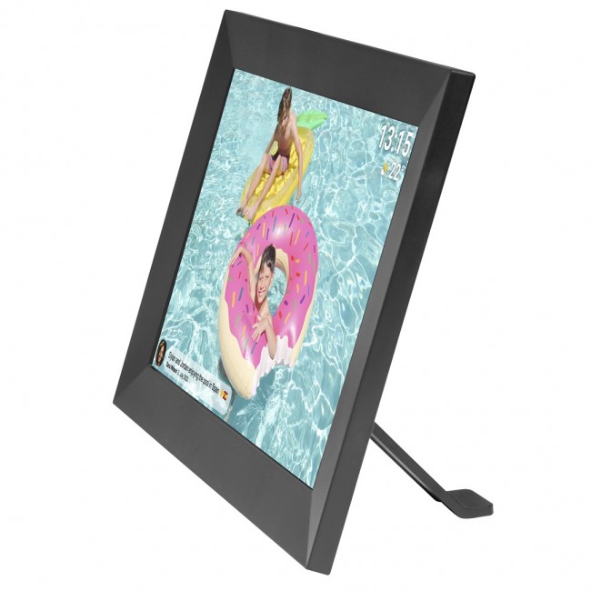 Denver PFF-1024BMK2 digital photo frame Black 25.6 cm (10.1