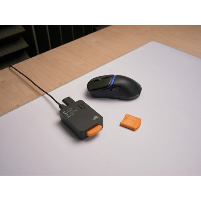 Glorious Gaming Model D3 Wireless Gaming Mouse - InfinitePlay Swappable Battery System, 8k Polling, 130M Click Optical Switches, Ultralight 69g, 30K DPI Optical Sensor, RGB - Black