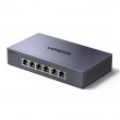 Ugreen 6-port Ethernet switch 1 Gbps with PoE - grey