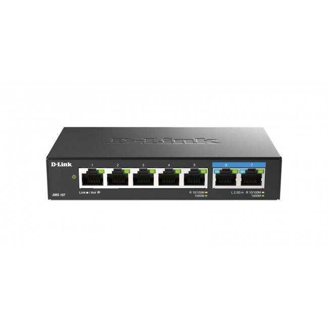 D-Link 7-Port Multi-Gigabit Unmanaged Switch