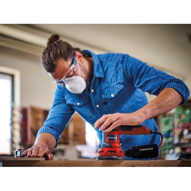 Einhell 4462005 portable sander Random orbital sander 26000 OPM Red Einhell 4462005 portable sander Random orbital sander 26000 OPM Red