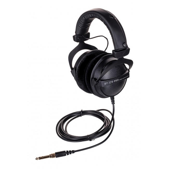 Beyerdynamic DT 770 Pro 80 Black Limited Edition - closed studio headphones Beyerdynamic DT 770 Pro 80 Black Limited Edition - closed studio headphones
