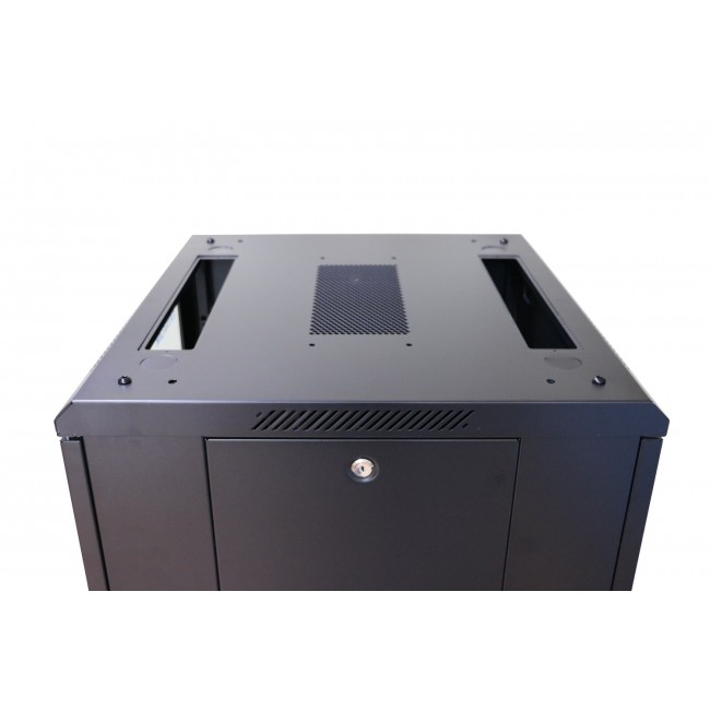 Extralink Rackmount cabinet 22U 600x800 Black standing