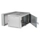 Extralink Rackmount cabinet 6U 600x600 AZH Gray wall mounted, swing type