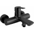 Wall-mounted bathtub mixer