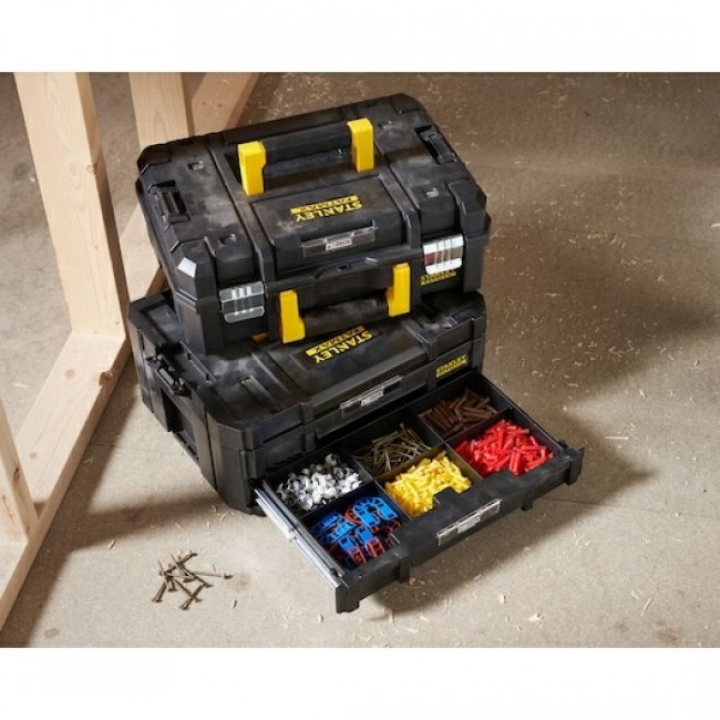 Stanley FATMAX FMST1-71981 small parts/tool box Plastic Black, Yellow Stanley FATMAX FMST1-71981 small parts/tool box Plastic Black, Yellow