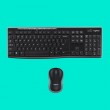 Logitech 920-004508 keyboard Mouse included Home RF Wireless QWERTY US International Black Logitech 920-004508 keyboard Mouse included Home RF Wireless QWERTY US International Black