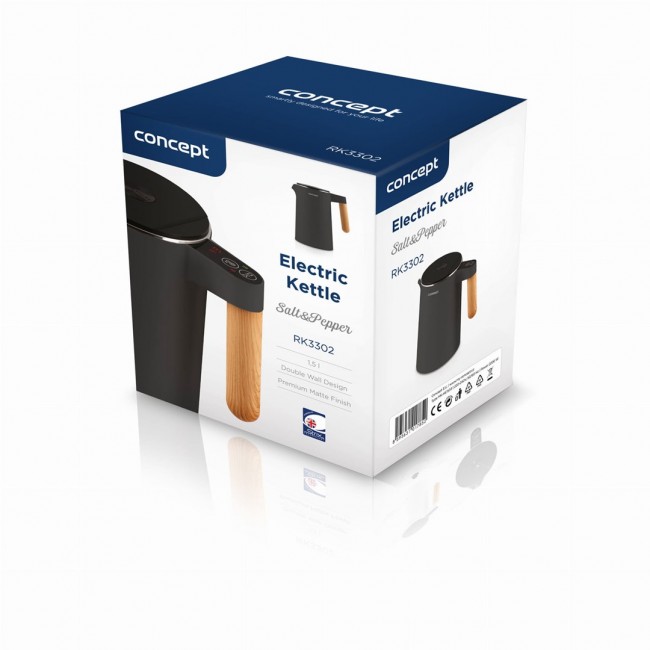 ELECTRIC KETTLE CONCEPT RK3302 ANTHRACITE ELECTRIC KETTLE CONCEPT RK3302 ANTHRACITE