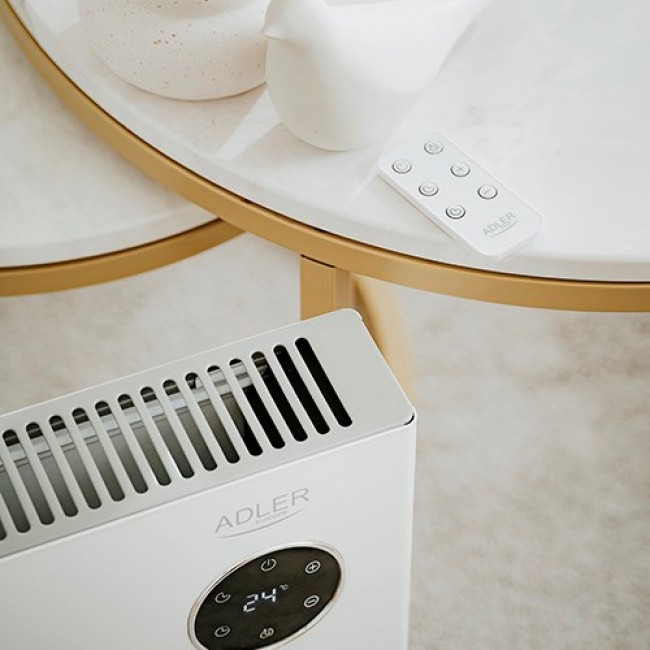 Convection heater Adler AD 7752 LCD with remote control White Convection heater Adler AD 7752 LCD with remote control White