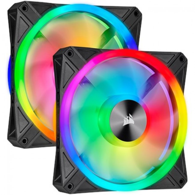 Corsair iCUE QL140 RGB Computer case Fan 14 cm Black, Grey Corsair iCUE QL140 RGB Computer case Fan 14 cm Black, Grey
