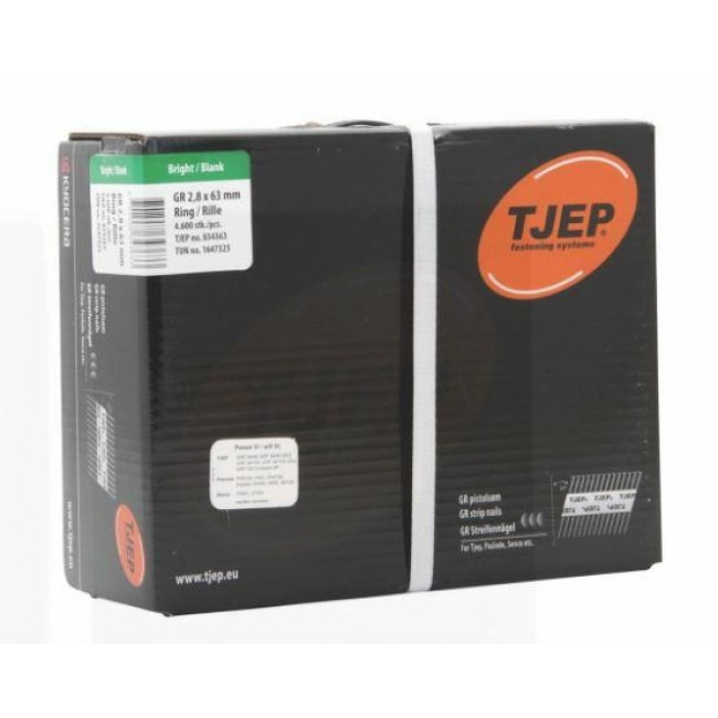 TJEP nails GR28/63 BKRI with rings