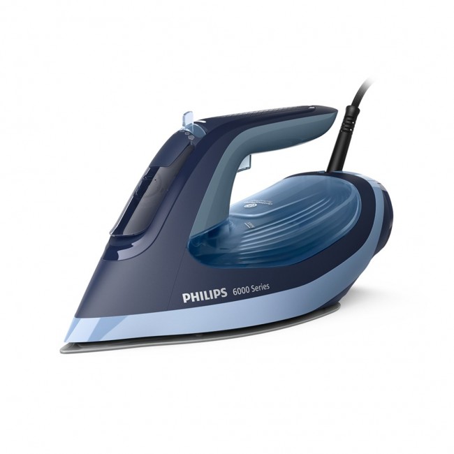 Philips 6000 series DST6120/20 iron Steam iron SteamGlide Plus soleplate 2600 W Blue
