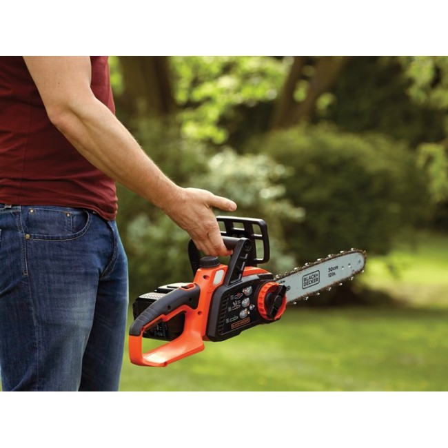 Black & Decker GKC3630L20 chainsaw Black, Orange