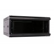 Extralink Rackmount cabinet 4U 600x600 Black wall mounted