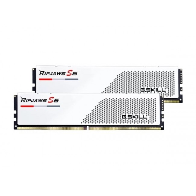 G.Skill Ripjaws S5 F5-5200J4040A48GX2-RS5W memory module 96 GB 2 x 48 GB DDR5 4800 MT/s 288-pin DIMM G.Skill Ripjaws S5 F5-5200J4040A48GX2-RS5W memory module 96 GB 2 x 48 GB DDR5 4800 MT/s 288-pin DIMM