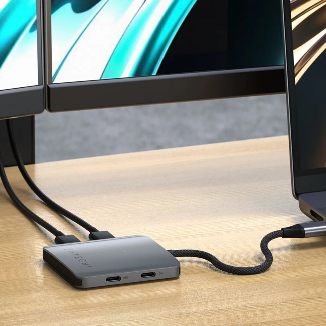 Satechi Hub w/ Power Delivery, 4 x USB-C 3.2