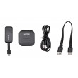 UNITEK V1184A01 AV extender AV transmitter & receiver Black