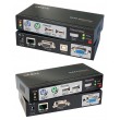 Lindy 300m CAT5 KVM Extender Combo, USB and VGA