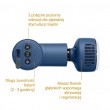 Medisana MG 600 massager Universal Black, Blue