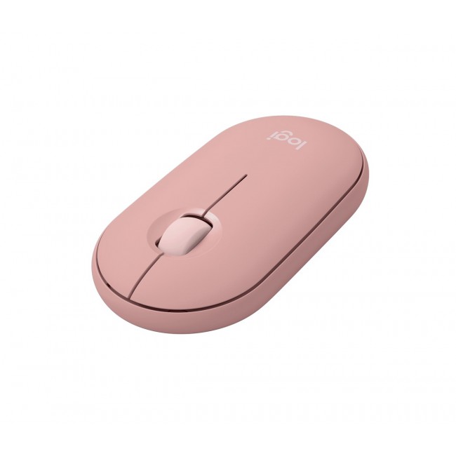 Logitech Pebble 2 M350s mouse Travel Ambidextrous RF Wireless + Bluetooth Optical 4000 DPI