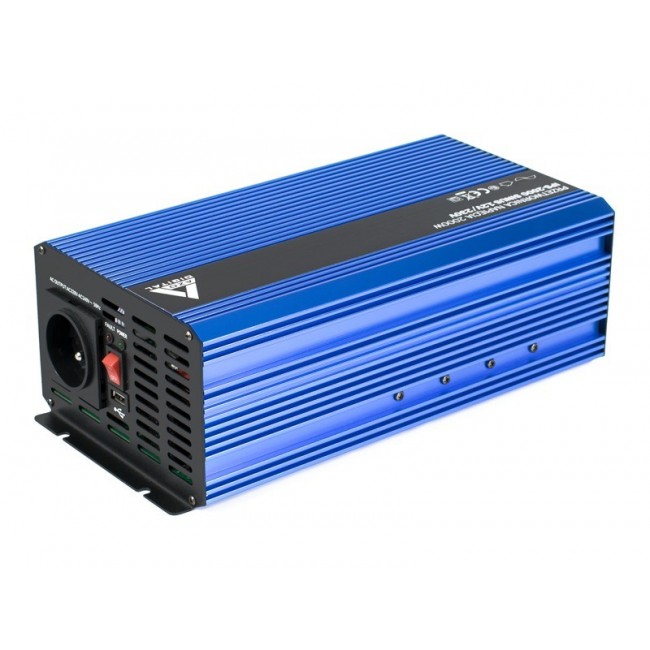 AZO Digital 12 VDC / 230 VAC Converter SINUS IPS-2000S 2000W
