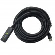 Techly ICUR30100G USB cable USB 3.2 Gen 1 (3.1 Gen 1) 10 m USB A Black Techly ICUR30100G USB cable USB 3.2 Gen 1 (3.1 Gen 1) 10 m USB A Black