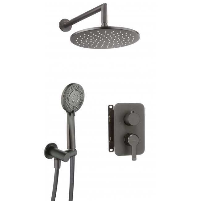 Concealed shower set with mixer BOX