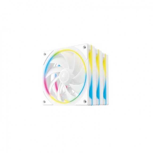 DeepCool FL12 SE WH 3-in-1 Computer case Fan 12 cm White 3 pc(s)
