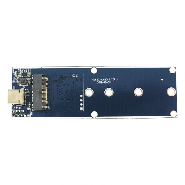 LC-Power LC-M2-C-NVME storage drive enclosure SSD enclosure Black M.2