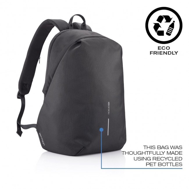 XD DESIGN ANTI-THEFT BACKPACK BOBBY SOFT BLACK P/N: P705.791