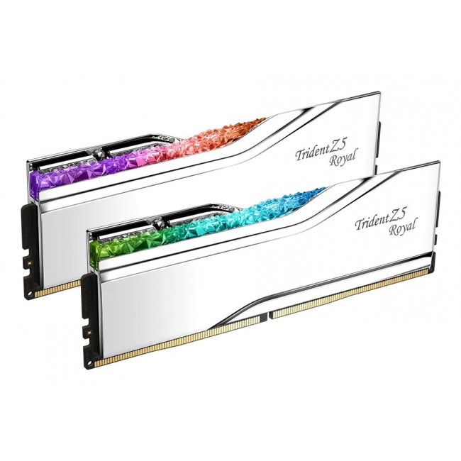G.Skill Trident Z5 Royal F5-6000J3036F48GX2-TR5S memory module 96 GB 2 x 48 GB DDR5 G.Skill Trident Z5 Royal F5-6000J3036F48GX2-TR5S memory module 96 GB 2 x 48 GB DDR5