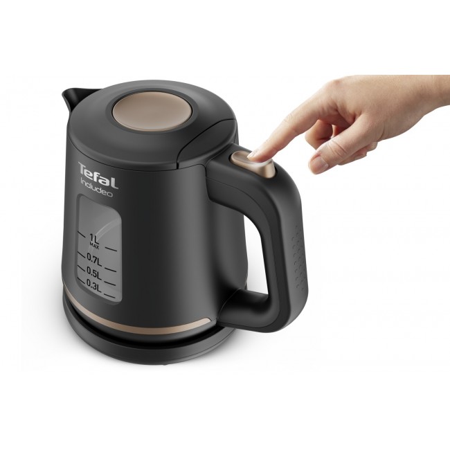 Tefal Includeo KI5338 electric kettle 1 L 2400 W Black Tefal Includeo KI5338 electric kettle 1 L 2400 W Black